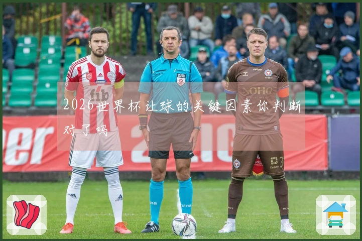 2026世界杯让球的关键因素你判断对了吗