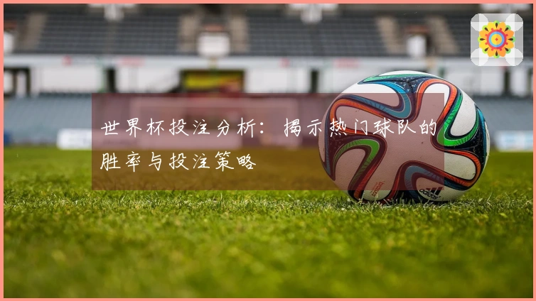 世界杯投注分析：揭示热门球队的胜率与投注策略